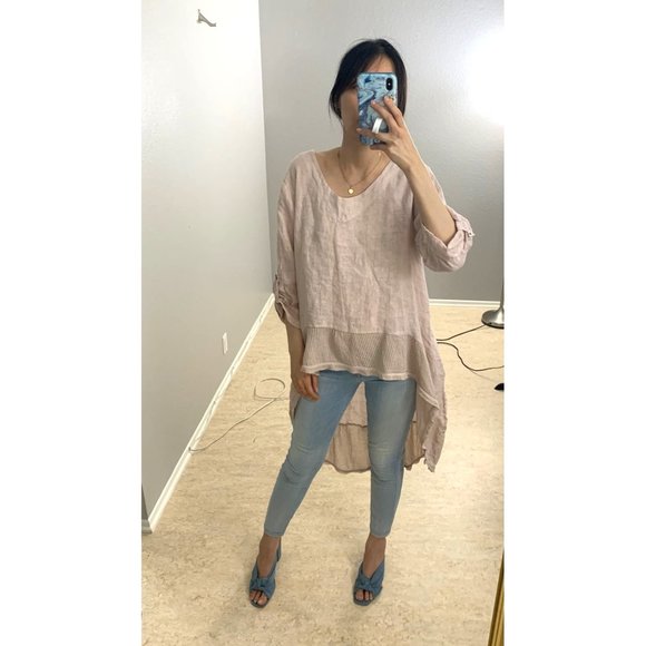 Shyloh Tops - NWT Shyloh Lagenlook Linen Tunic